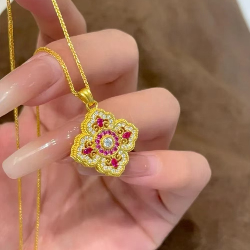 Vintage Luxury Hollow 4 Leaves - огляд і ціна Red Clover Flower