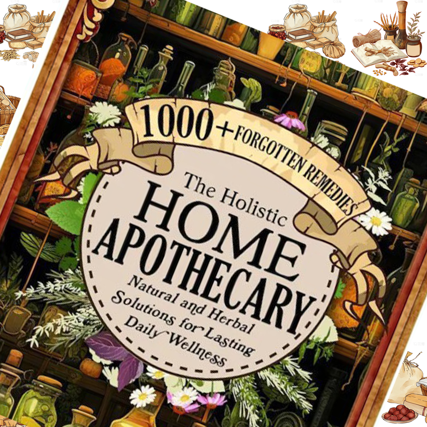 1000+ Forgotten Apothecary Rec - огляд і ціна Herbal Wellness Recipes