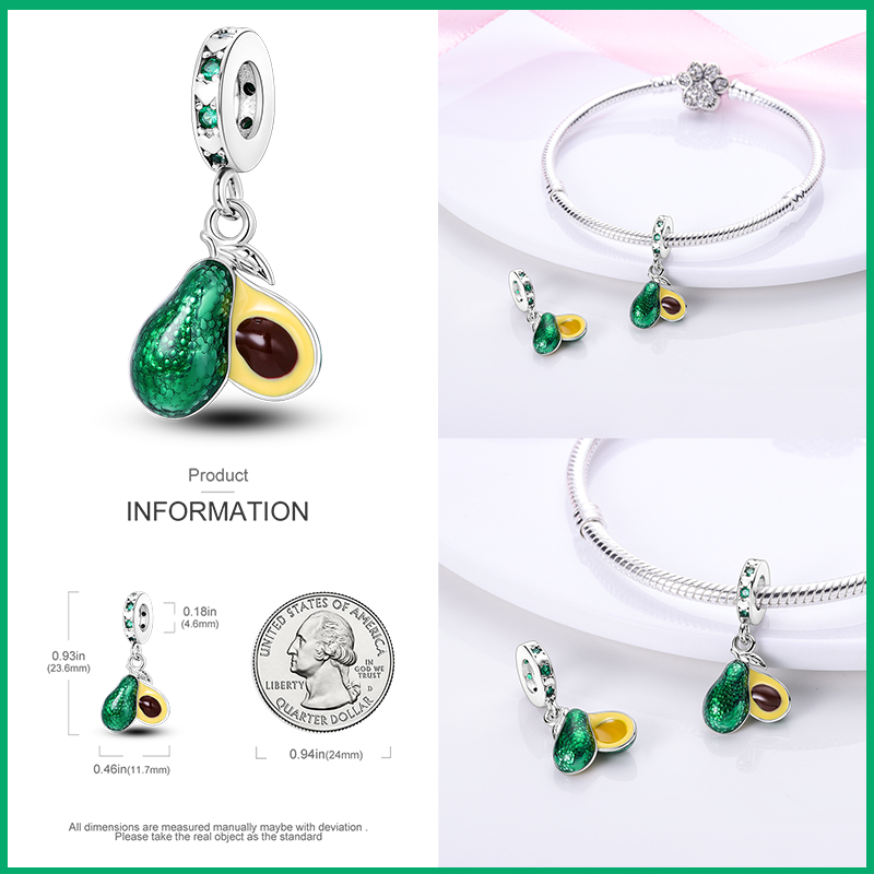 925 Sterling Silver Tree of Li - огляд і ціна Red Clover Flower