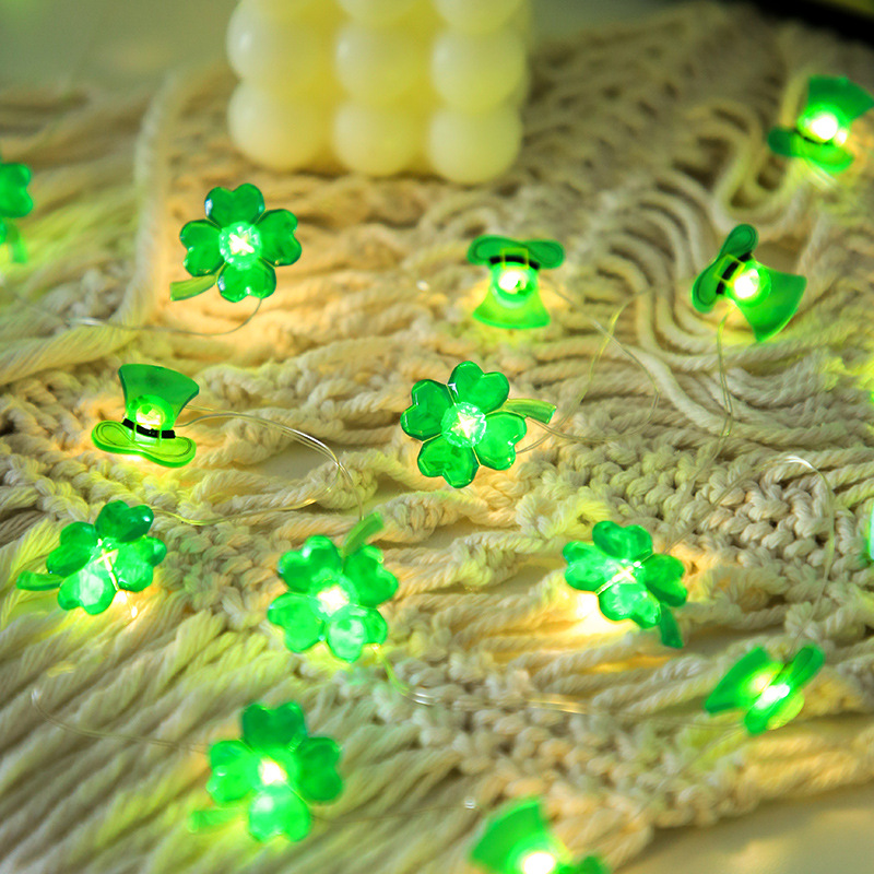 1m St. Patrick's Day LED Light - огляд і ціна Red Clover Flower