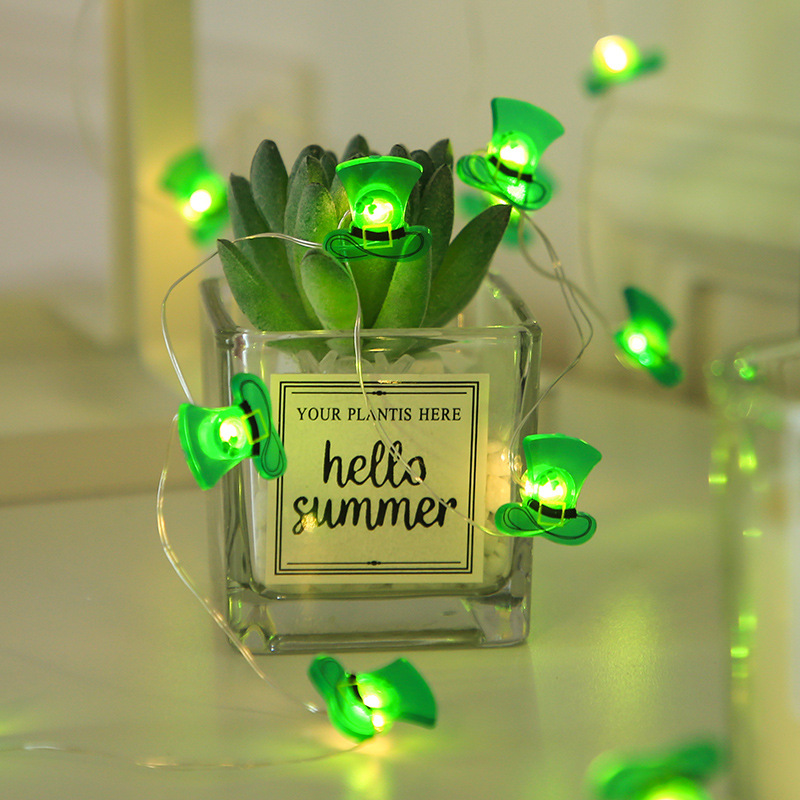1m St. Patrick's Day LED Light - огляд і ціна Red Clover Flower