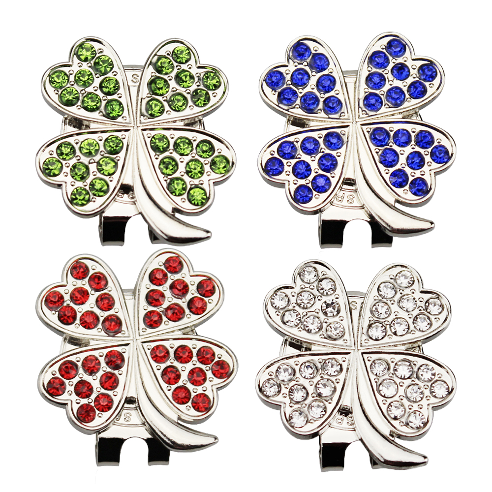 Golf Ball marker with diamond  - огляд і ціна Red Clover Flower