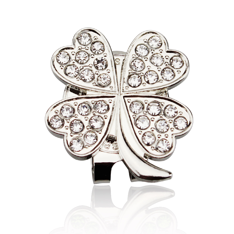 Golf Ball marker with diamond  - огляд і ціна Red Clover Flower