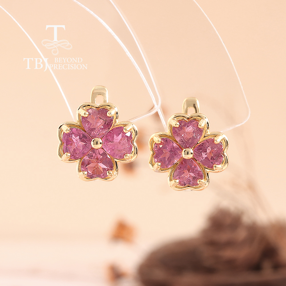 925 sterling silver earrings n - огляд і ціна Red Clover Flower