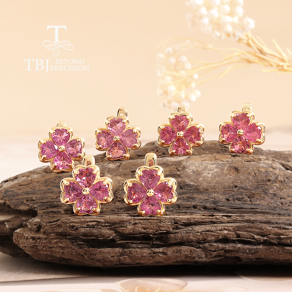 925 sterling silver earrings n - огляд і ціна Red Clover Flower