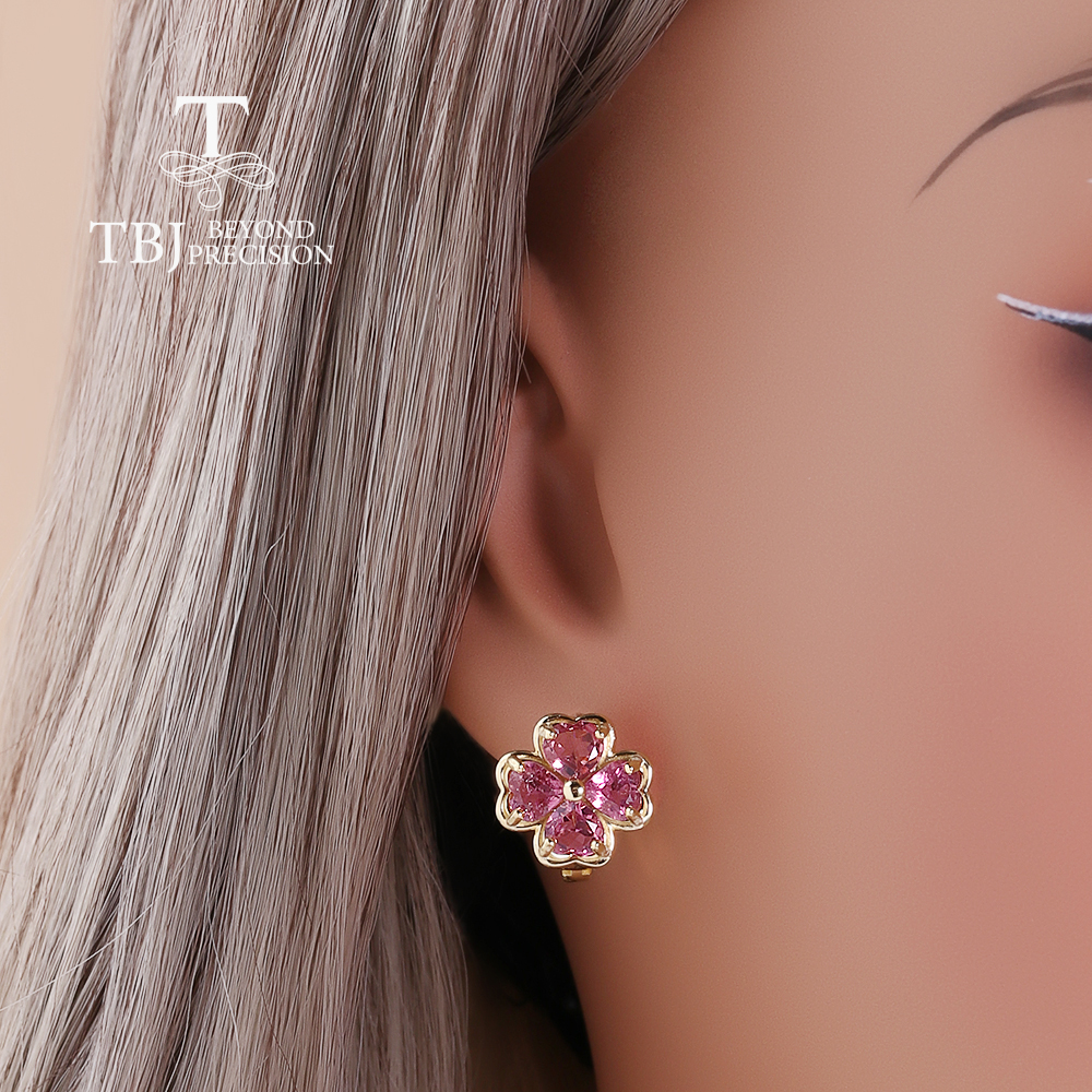 925 sterling silver earrings n - огляд і ціна Red Clover Flower