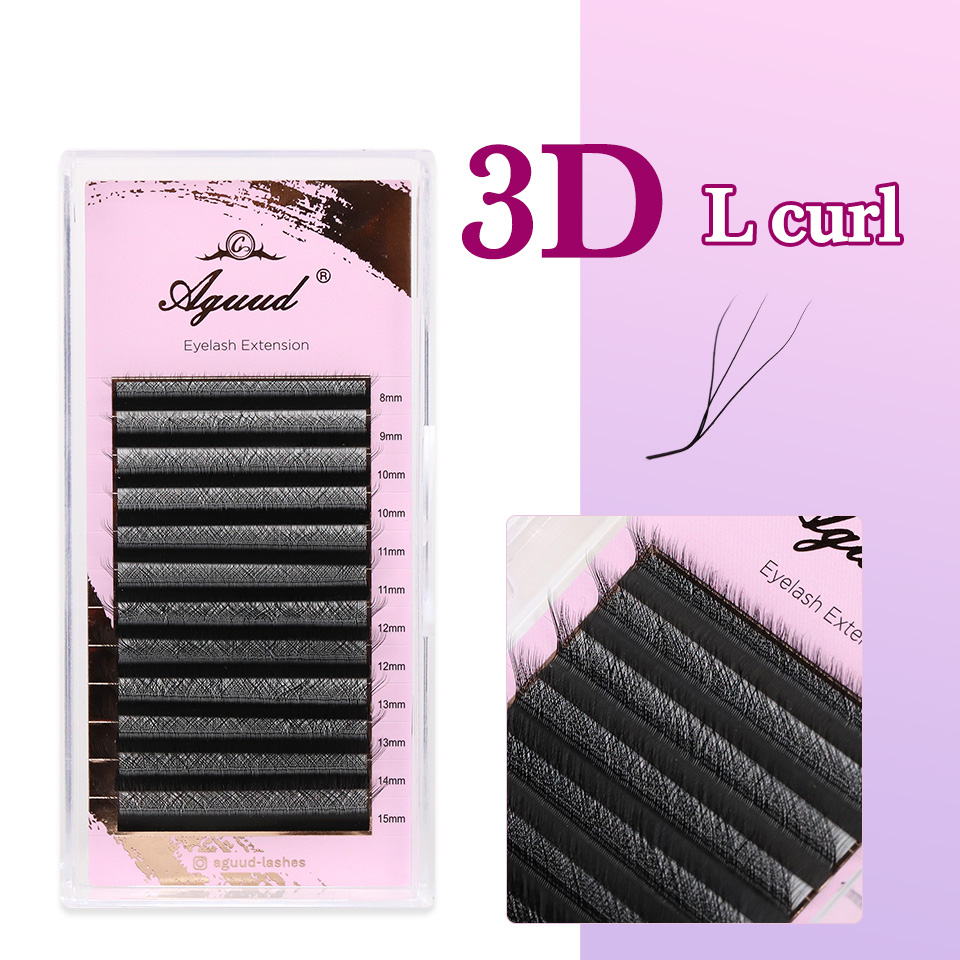 AGUUD L M W Shape Lashes 3D Cl - огляд і ціна Red Clover Flower