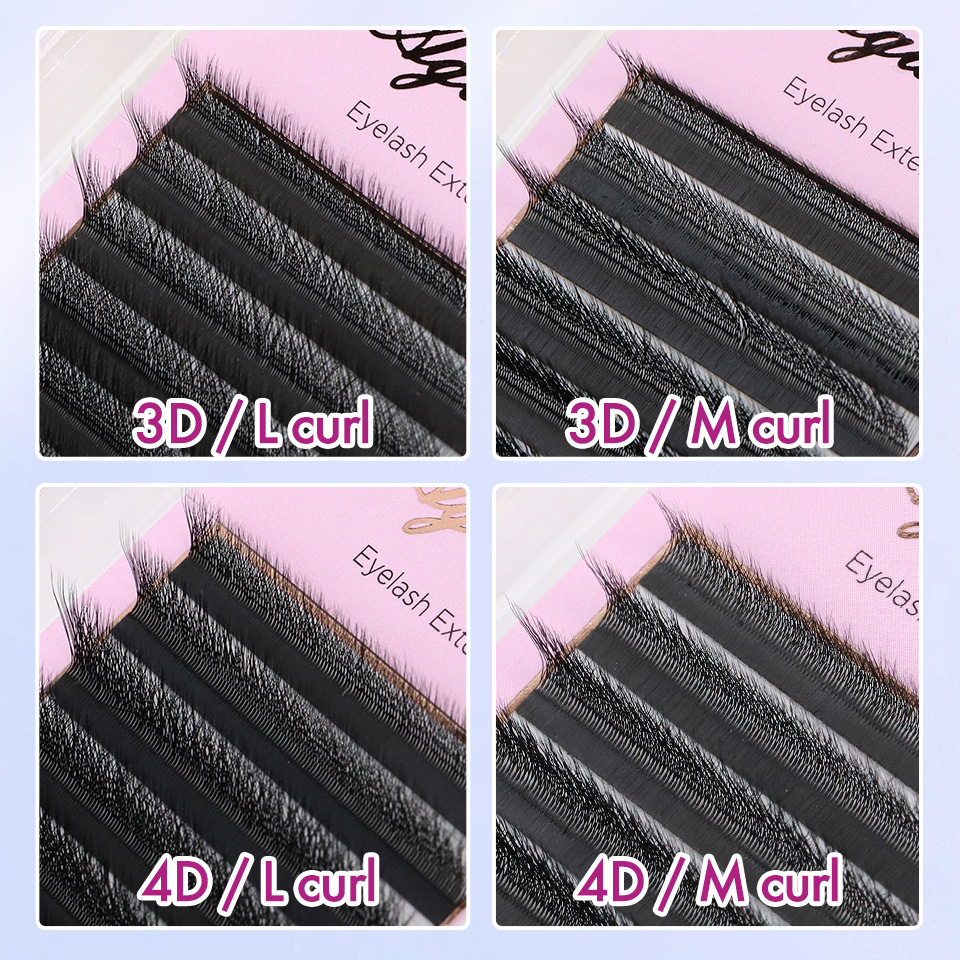 AGUUD L M W Shape Lashes 3D Cl - огляд і ціна Red Clover Flower